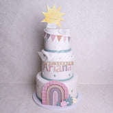 V.31.a RAINBOW - Christening Cake - WILTON PATISSERIE